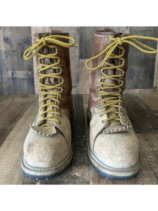 Wesco Vintage Lace Up Steel Toe Work Boots Mens 8.5 D main image 10